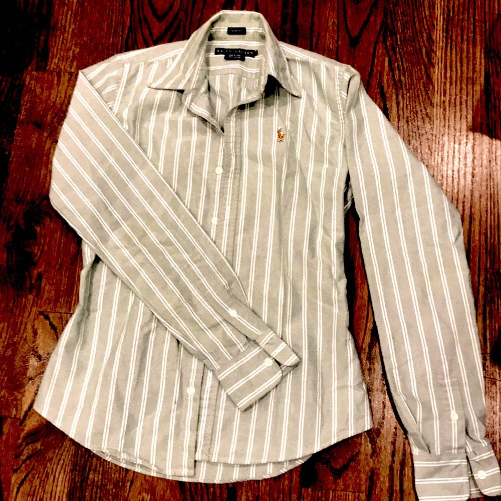New Ralph Lauren light green shirt